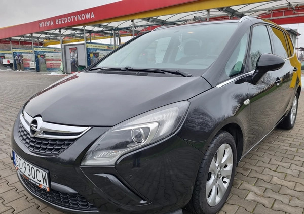 Opel Zafira cena 33800 przebieg: 184000, rok produkcji 2012 z Częstochowa małe 781